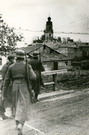 Немецкие части вступают в Вязьму 
